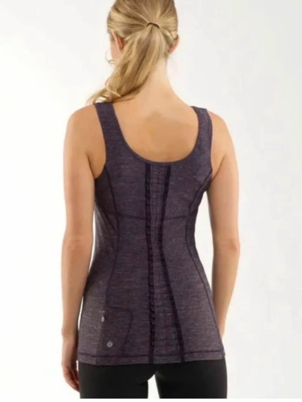 Lululemon Run Free Tank Vertical Ruffle Trim